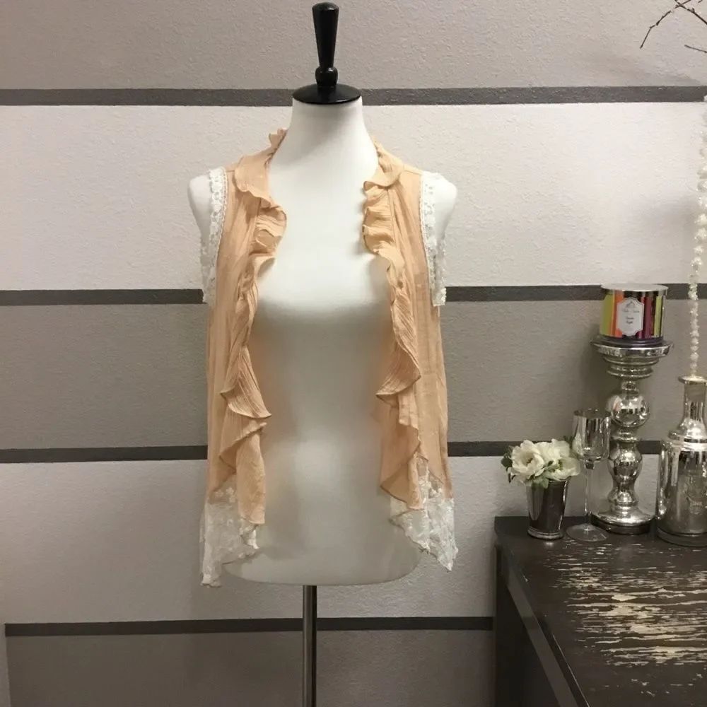 Downeast Basics Ruffle Vest